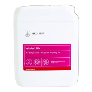 MEDISEPT Velodes silk 5L - dezynfekcja rąk