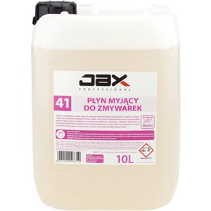 JAX 41 Płyn myjący do zmywarek bez chloru 10L