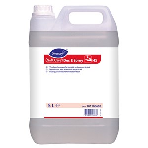 DIVERSEY Dezynfekcja rąk na bazie alkoholu Soft Care Des E Spray H5 2x5L