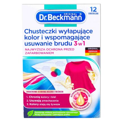 BECKMANN Chusteczki wyłapujące kolor