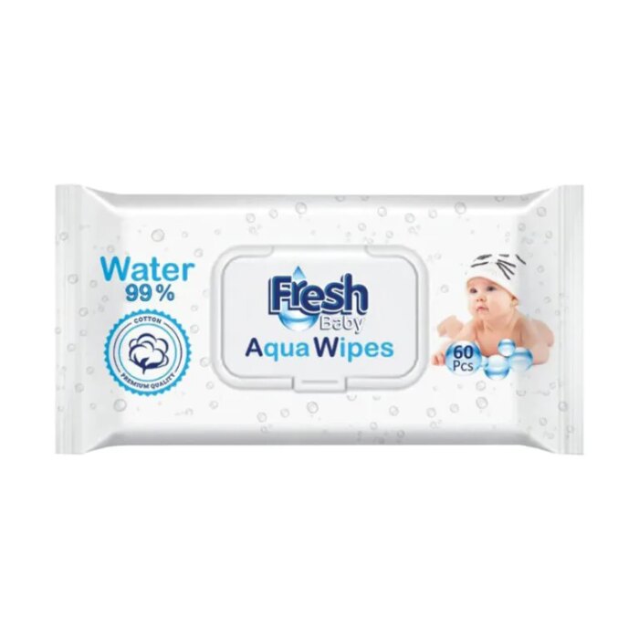 Chusteczki Aqua Wipes 60szt.