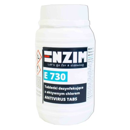 ENZIM E730 Tabletki Dezynfekujące z chlorem