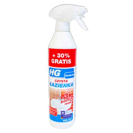 HG Czysta Łazienka 3x moc 500ml