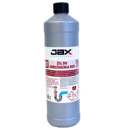 JAX 61 Środek do udrażniania rur 1L