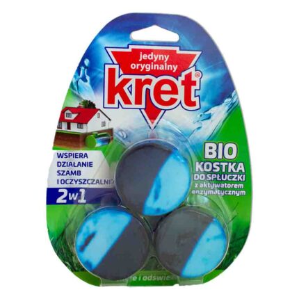 Kostka wc Kret Bio