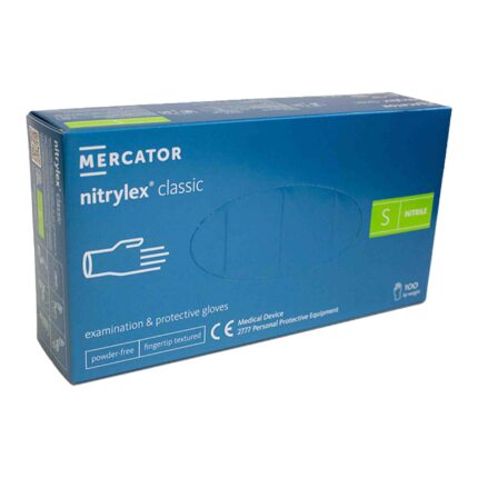 MERCATOR Rękawice nitrylowe S