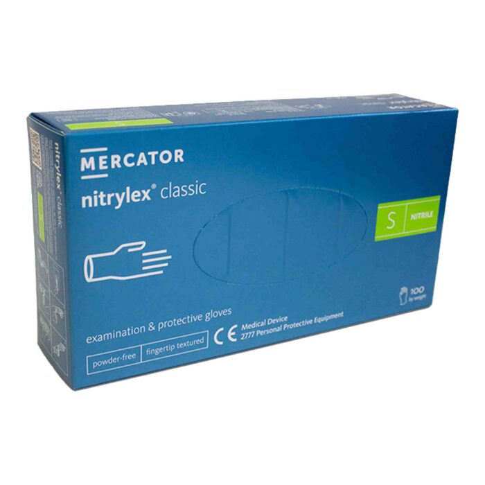MERCATOR Rękawice nitrylowe S