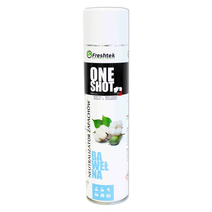 ONE SHOT Odświeżacz Bawełna 600ml