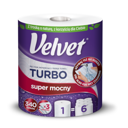 VELVET Ręcznik papierowy TURBO