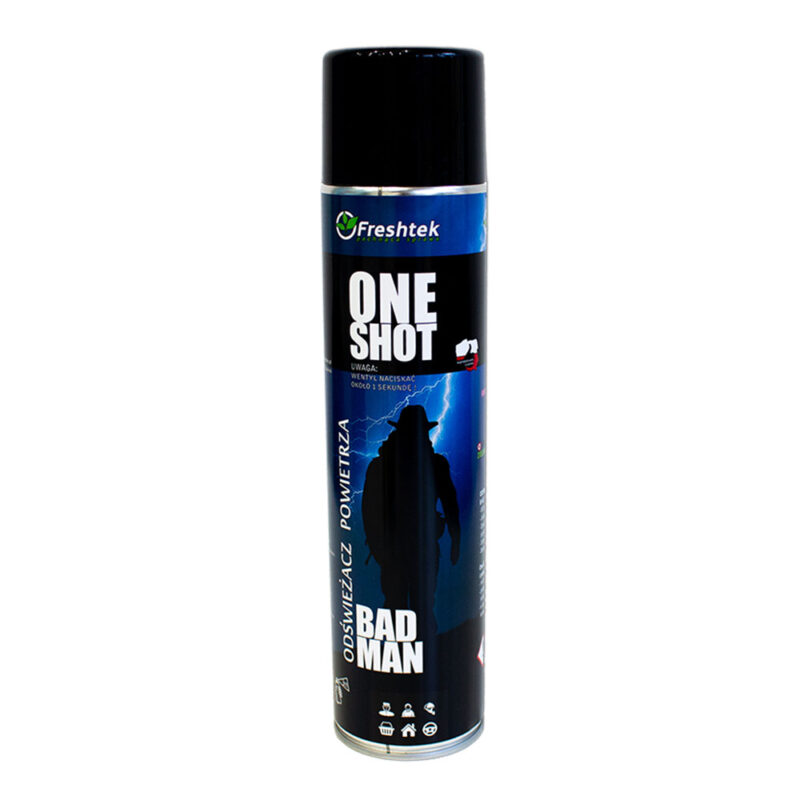 Prywatne: ONE SHOT Odświeżacz Bad Man 600ml