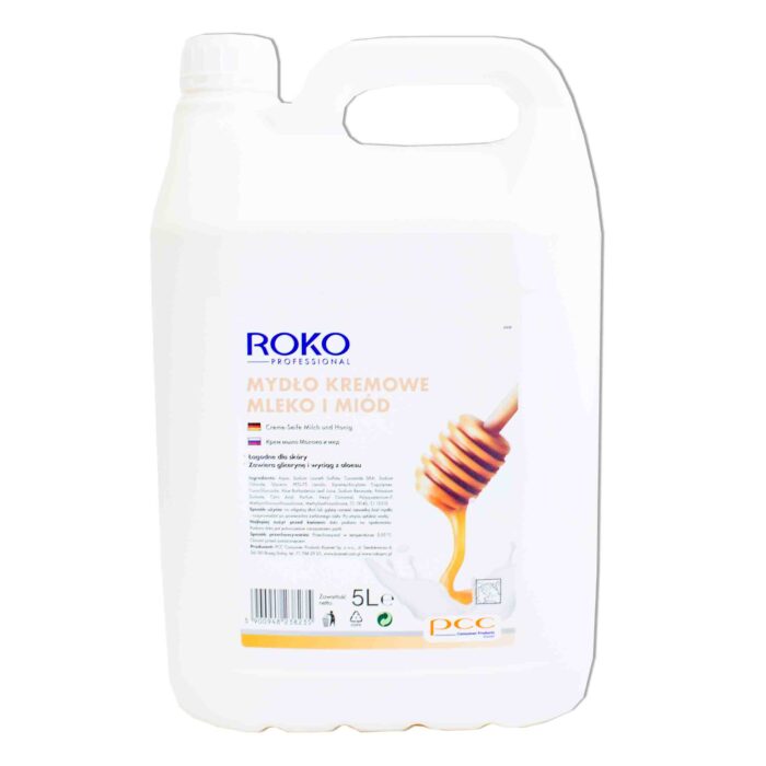 ROKO Mydło mleko i miód 5L