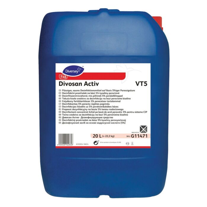 Prywatne: DIVERSEY Divosan Activ 20L (22,20 KG)